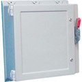 Pentair Equipment Protection Hoffman, Disconnect Enclosure, Type 4X, 24.25X20.25X8.00, 2 Latches, Fiberglass A24HS2008GQRLP